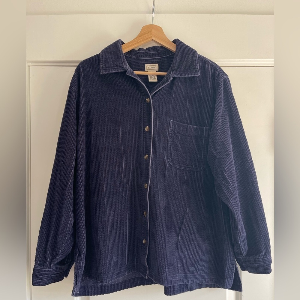 Vintage L.L. Bean Corduroy Overshirt - LP